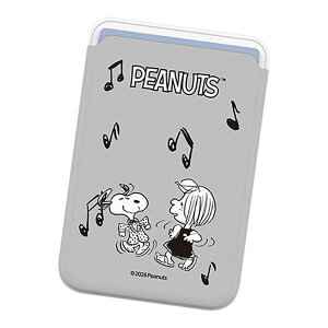 Vintage Snoopy Record Magnetic Slide Card Case (MagSafe�݊�) ���B���e�[�W �X�k�[�s�[ ���R�[�h �}�O�l�`�b�N �X���C�h �J�[�h�P�[�X �J�[�h�z���_�[ iPhone 17e Air 17 Pro Max 16e 16 Plus 15 14 13 mini 12 �v���X �v�� 