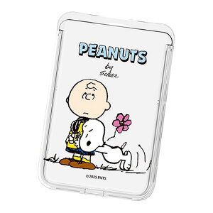 Snoopy Picnic Clear Magnetic Slide Card Case (MagSafe�݊�) �X�k�[�s�[ �s�N�j�b�N ���� �}�O�l�`�b�N �X���C�h �J�[�h�P�[�X �J�[�h�z���_�[ iPhone 17e Air 17 Pro Max 16e 16 Plus 15 14 13 mini 12 �v���X �v�� �}�b�N