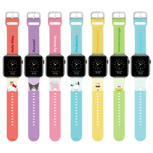 [Sanrio Characters Peek Watch Strap TI LN^[Y ybR EHb` Xgbv] AbvEHb`oh Apple Watch Series 8 7 SE 6 5 4 3 2 1 AbvEHb` oh xg rvohyz
