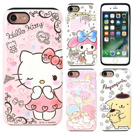 Hello Kitty Friends Art Collection Double Bumper サンリオ アート コレクション 二重 バンパーケース Galaxy Note10+ S10 + Note9 S9 Note8 S8 S7edge ギャラクシー ノート Plus プラス エス エッジ キティ マイメロディ キキララ ポムポム プリン リトルツインスターズ