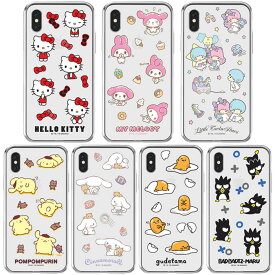 Sanrio Characters Action Clear Jelly サンリオ アクション 透明 ジェリー Galaxy S24 Ultra A54 5G S23 A53 S22 S21 + Note20 S20 Note10+ S10 Note9 S9 Note8 S8 S7edge ギャラクシー エス Plus プラス ウルトラ ノート エッジ キティちゃん マイメロ キキララ ポムポム