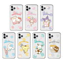 Sanrio Characters Maedalligi Clear Jelly サンリオ キャラクターズ メダリギ 透明 ジェリーケース iPhone 16e 16 Plus Pro Max 15 14 SE第3世代 SE3 13 mini 12 SE第2世代 SE2 11 XS XR X 8 7 アイフォン アイホン 10 10s 10r プラス プロ マックス ミニ エス アル