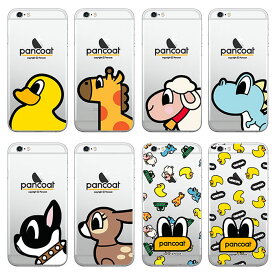 pancoat Clear Jelly パンコート クリア ゼリーケースジェリーケース スマホケース iPhone SE第3世代 SE3 SE第2世代 SE2 8 7 Plus アイフォン アイホン プラス ケース カバー ポップドッティー ポップドラゴン ポップドリー ポップダック ポップモング ポップバウ
