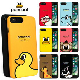 pancoat Character Double Bumper パンコート キャラクター 二重 バンパーケーススマホケース スマホカバー iPhone SE第3世代 SE3 SE第2世代 SE2 8 7 Plus アイフォン アイホン プラス ケース カバー 可愛い かわいい