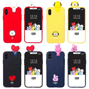 BT21 Mascot Soft }XRbg \tgP[X iPhone 11 Pro XS XR X ACtH ACz 10 10s 10r v GX A tBMA r[eB[CVr r[eB[ɂイ RJ CHIMMY TATA COOKY