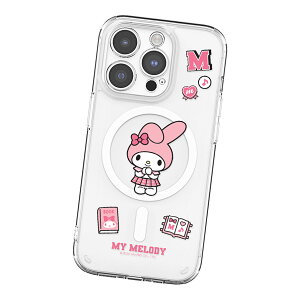 Sanrio Characters University Clear Lens Guard Magnetic (MagSafe�݊�) �T�����I ���j�o�[�V�e�B �N���A �����Y�K�[�h �}�O�l�`�b�N �P�[�X iPhone 17e Air 17 Pro Max 16e 16 Plus 15 14 13 mini 12 �v���X �v�� �}�b�N�X �~�j 