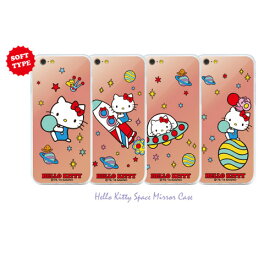 Hello Kitty Space Mirror ハローキティ スペース ミラーケース スマホケース スマホカバー iPhone 6 6s Plus iPhone6s iPhone6 iphone6plus iphone6splus アイフォン アイホン プラス Galaxy S7 edge SC02H SCV33 ギャラクシー エッジ ギャラクシーS7エッジ