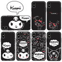 [Kuromi Door Card Bumper クロミ ドア カード バンパーケース] スマホケース iPhone 16e 16 Plus Pro Max 15 14 SE第3世代 SE3 13 mini 12 SE第2世代 SE2 8 7 アイフォン アイホン プラス プロ マックス ミニ エス アル サンリオ キャラクター 可愛い