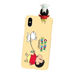 Crayon Shin-chan Shin and Shiro Figure Slim Hard N 񂿂 񂿂ƃV tBMA X n[hP[X tBMA }XRbg t iPhone Air 17 Pro Max 16e 16 Plus 15 14 X}z P[X Jo[