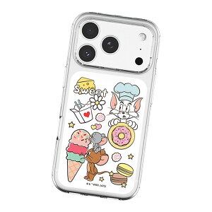 Tom and Jerry Sweet Food Party Clear Jelly �g���ƃW�F���[ �X�E�B�[�g�t�[�h�p�[�e�B�[ ���� �W�F���[�P�[�X iPhone 17e Air 17 Pro Max 16e 16 Plus 15 14 SE3 13 mini 12 SE2 11 XS XR X 8 7 10 10s 10r �v���X �v�� �}�b�N�X �~