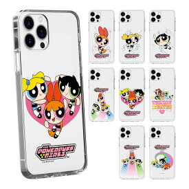 Powerpuff Girls Season.1 Clear Jelly パワーパフガールズ シーズン1 透明 ジェリー ソフトケース iPhone 17e Air 17 Pro Max 16e 16 Plus 15 14 SE3 13 mini 12 SE2 11 XS XR X 8 7 スマホ ケース カバー カートゥーン・ネットワーク CN ブロッサム バブルス バターカップ
