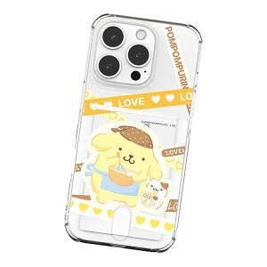 Sanrio Characters Love Line Clear Air Cushion Card Jelly �T�����I ���u ���C�� �J�[�h ���� �W�F���[�P�[�X iPhone 17e Air 17 Pro Max 16e 16 Plus 15 14 13 mini 12 �v���X �v�� �}�b�N�X �~�j �X�}�z �P�[�X �L�e�B �}�C