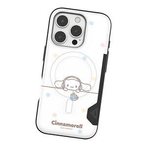 Sanrio Characters Chillax Two Card Magnetic Bumper (MagSafe�݊�) �T�����I �`���b�N�X �c�[ �J�[�h �}�O�l�`�b�N �o���p�[�P�[�X iPhone Air 17 Pro Max 16 Plus 15 �v���X �v�� �}�b�N�X �X�}�z �P�[�X �J�o�[ ���킢