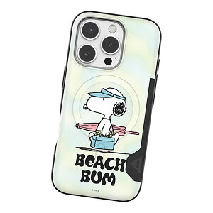 Snoopy Life Two Card MagSafe Bumper Xk[s[ Ct c[ J[h }OZ[t op[P[X Galaxy S25 Ultra S24 MNV[ GX Eg P[X Jo[ X}zP[X X}zJo[ Peanuts LN