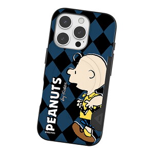 Snoopy Friends Run Pattern Two Card Magnetic Bumper (MagSafe�݊�) �X�k�[�s�[ �t�����Y ���� �p�^�[�� �c�[ �J�[�h �}�O�l�`�b�N �o���p�[�P�[�X iPhone Air 17 Pro Max 16 Plus 15 �A�C�t�H�� �A�C�z�� �v���X �v�� 