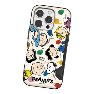 Snoopy Hello Friends Two Card MagSafe Bumper Xk[s[ n[ tY c[ J[h }OZ[t op[P[X iPhone Air 17 Pro Max 16 Plus 15 ACtH ACz vX v }bNX P[X Jo[ X