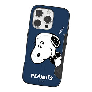 Snoopy Hello Friends Two Card MagSafe Bumper Xk[s[ n[ tY c[ J[h }OZ[t op[P[X iPhone Air 17 Pro Max 16 Plus 15 ACtH ACz vX v }bNX P[X Jo[ X