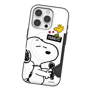 Snoopy Sing & Song Two Card MagSafe Bumper Xk[s[ VOEAhE\O c[ J[h }OZ[t op[P[X Galaxy S25 Ultra S24 MNV[ GX Eg P[X Jo[ X}zP[X X}z