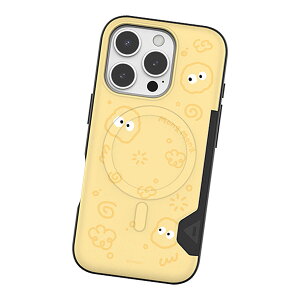 TryCozy Mongmong Doodle Two Card Magnetic Bumper (MagSafe�݊�) �������� �h�D�[�h�D�� �c�[ �J�[�h �}�O�l�`�b�N �o���p�[�P�[�X Galaxy S26 + Ultra S25 S24 �G�X Plus �v���X �E���g�� �P�[�X �J�o�[ �V���v�� ����