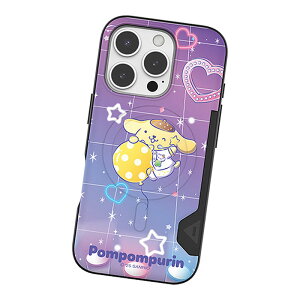 Sanrio Characters Idol Two Card Magnetic Bumper (MagSafe互換) サンリオ アイドル ツー カード マグネチック バンパーケース iPhone Air 17 Pro Max 16 Plus 15 エア プラス プロ マックス スマホ ケース カバー 可愛