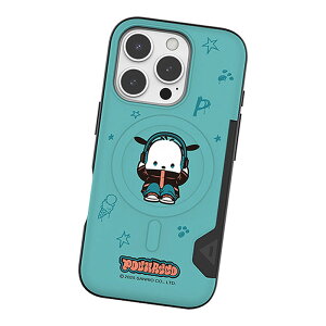 Sanrio Characters Hip-hop Two Card Magnetic Bumper (MagSafe�݊�) �T�����I �q�b�v�z�b�v �c�[ �J�[�h �}�O�l�`�b�N �o���p�[�P�[�X iPhone Air 17 Pro Max 16 Plus 15 �G�A �v���X �v�� �}�b�N�X �X�}�z �P�[�X �J�o�[