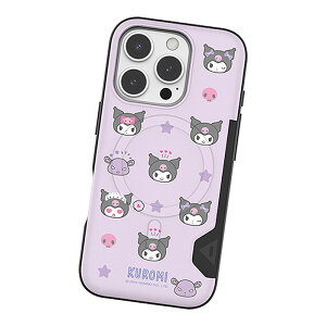 Sanrio Characters Lovely Pattern Two Card Magnetic Bumper (MagSafe�݊�) �T�����I ���u���[ �p�^�[�� �c�[ �J�[�h �}�O�l�`�b�N �o���p�[�P�[�X Galaxy S25 Ultra S24 �E���g�� �X�}�z �P�[�X �J�o�[ ���� ���킢