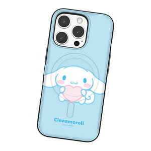 Sanrio Characters Heart Magnetic Card Door Bumper (MagSafe�݊�) �T�����I �n�[�g �}�O�l�`�b�N �J�[�h �h�A �o���p�[�P�[�X iPhone Air 17 Pro Max 16 Plus 15 �G�A �v���X �v�� �}�b�N�X �X�}�z �P�[�X �J�o�[ ����