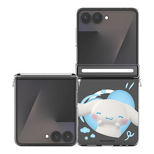 Sanrio Characters Heart Pop Z Flip Auto Hinge Magnetic Clear Hard (MagSafe�݊�) �T�����I �L�����N�^�[�Y �n�[�g�|�b�v Z�t���b�v �I�[�g �q���W �}�O�l�`�b�N �N���A �n�[�h�P�[�X Galaxy Z Flip7 FE Flip6 �M�����N