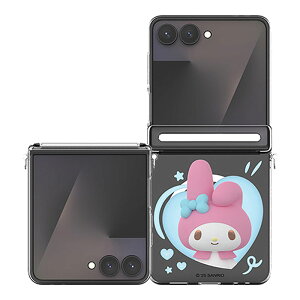 Sanrio Characters Heart Pop Z Flip Auto Hinge Magnetic Clear Hard (MagSafe�݊�) �T�����I �L�����N�^�[�Y �n�[�g�|�b�v Z�t���b�v �I�[�g �q���W �}�O�l�`�b�N �N���A �n�[�h�P�[�X Galaxy Z Flip7 FE Flip6 �M�����N