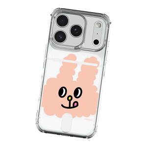 Bunni Konbiny Close-up Clear Air Cushion Card Jelly �o�j�[ �R���r�j �N���[�X�A�b�v ���� �G�A�[�N�b�V���� �J�[�h �W�F���[�P�[�X iPhone 17e Air 17 Pro Max 16e 16 Plus 15 14 13 mini 12 �v���X �v�� �}�b�N�X �~�j �X