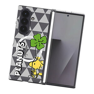 Snoopy Friends Run Pattern Z Fold Auto Hinge Magnetic Clear Hard (MagSafe�݊�) �X�k�[�s�[ �t�����Y ���� �p�^�[�� Z�t�H�[���h �I�[�g �q���W �}�O�l�`�b�N �N���A �n�[�h�P�[�X Galaxy Z Fold8 Ultra Fold7 Fold6 �E��