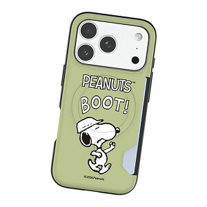 Vintage Snoopy Color Story Two Card Magnetic Bumper (MagSafe�݊�) ���B���e�[�W �X�k�[�s�[ �J���[ �X�g�[���[ �c�[ �J�[�h �}�O�l�`�b�N �o���p�[�P�[�X iPhone 18 Pro Max Air 17 16 Plus 15 �v���X �v�� �}�b�N�X �P