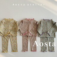 【30%OFFクーポン＆P5倍】【即納品】 AOSTA アオスタ 25夏物 スプリングフラワーホームウェアー Spring F…