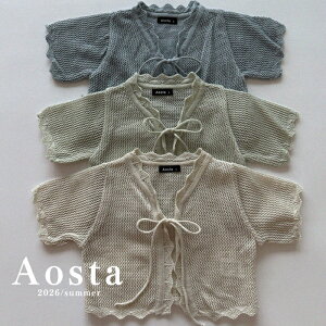 ���܂��� �y�\�񏤕i/4�`6�T�Ԃœ��ח\��z AOSTA �A�I�X�^ 26�ĕ� �V�� Knit Cardigan �؍����ǂ��� �؍��L�b�Y�� �L�b�Y�T�C�Y ���� �����݃J���[ �i�`������ �I�V����