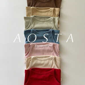 �y7/31 23:59��P10�{�z�y���[�i�z���܂��� AOSTA �A�I�X�^ 26�ĕ� Everyday sleeveless T �؍����ǂ��� �؍��L�b�Y�� �L�b�Y�T�C�Y ���� �����݃J���[ �i�`������ �I�V����