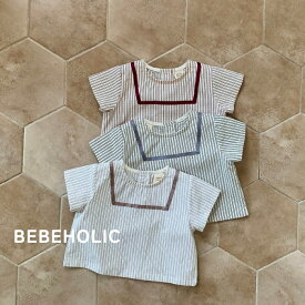 【即納品】 ベベホリック 26夏物新作 ルバトブラウス おしゃれ 韓国ファッション ベビー服 可愛い 赤ちゃん 服 女の子 男の子 プレゼント 出産祝い コットン くすみカラー