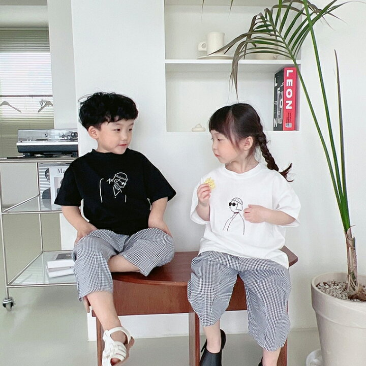 楽天市場】韓国服 キッズ Tシャツ 韓国キッズ服 韓国子供服 マチルダT  