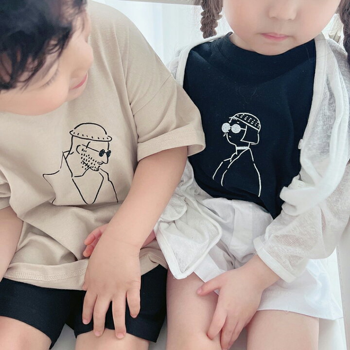 楽天市場】韓国服 キッズ Tシャツ 韓国キッズ服 韓国子供服 マチルダT  