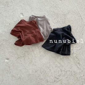 【18の日P5倍】韓国こども服 デイリーT/コットンリネン ヌヌビエル/nunubiel