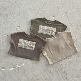 【18の日P5倍】韓国こども服 パッチT ヌヌビエル/nunubiel