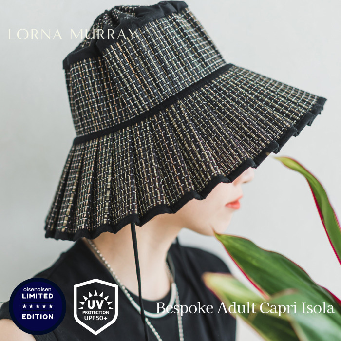 LORNA MURRAY ローナマーレイ 帽子 Adult Capri IENA - 麦わら帽子