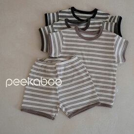 【マラソンP10倍】【予約商品/3〜4週間で入荷予定】 Peekaboo ピーカーブー Play / top and bottom set / プレイ上下セット韓国こども服 ママ 赤ちゃん お揃い 出産祝い ギフト プレゼント 女の子 男の子 ユニセックス くすみカラー