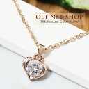 【50%OFF 楽天 Fashion THE SALE】ネックレス レディース 一粒 ハート ジルコニア 18金 18kコーティング ピンクゴールド チェーン 18KRGP ハートネックレス ペンダント アクセサリー シンプル 上品 誕生日 プレゼント お祝い 結婚記念日 女性 彼女 妻 大人 かわいい おしゃれ