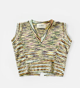 【20%OFF】JUN MIKAMI ジュンミカミ コンフェッティヤーン ベスト jm-25ss-16-n-kk レディース