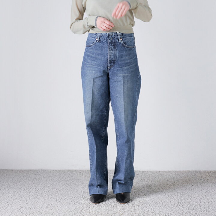 楽天市場】TANAKA タナカ コットン セルビッチ デニム ハイライズ  