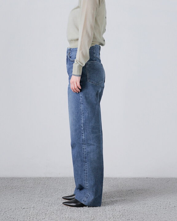 楽天市場】TANAKA タナカ コットン セルビッチ デニム ハイライズ  