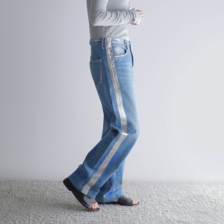 楽天市場】TANAKA タナカ コットン セルビッチ デニム ミッドライズ  