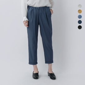 セール【60%OFF】MARECHAL TERRE マルシャルテル テンセルツイルウエストギャザーパンツ zmt152pt812d-kk レディース 【サイズ交換初回無料】