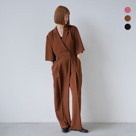 【30%OFF】MANOF マノフ テーラード オールインワン 88112-5102-kk レディース【サイズ交換初回無料】