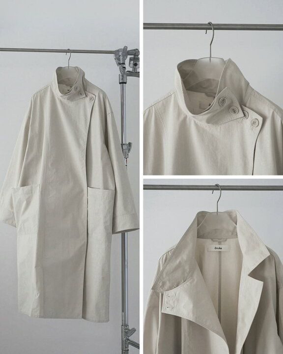 楽天市場】anuke アンヌーク スタンドカラー ロングコート Standcollar 